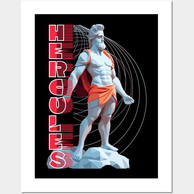 Hercules Wall Art by CatCoconut-Art